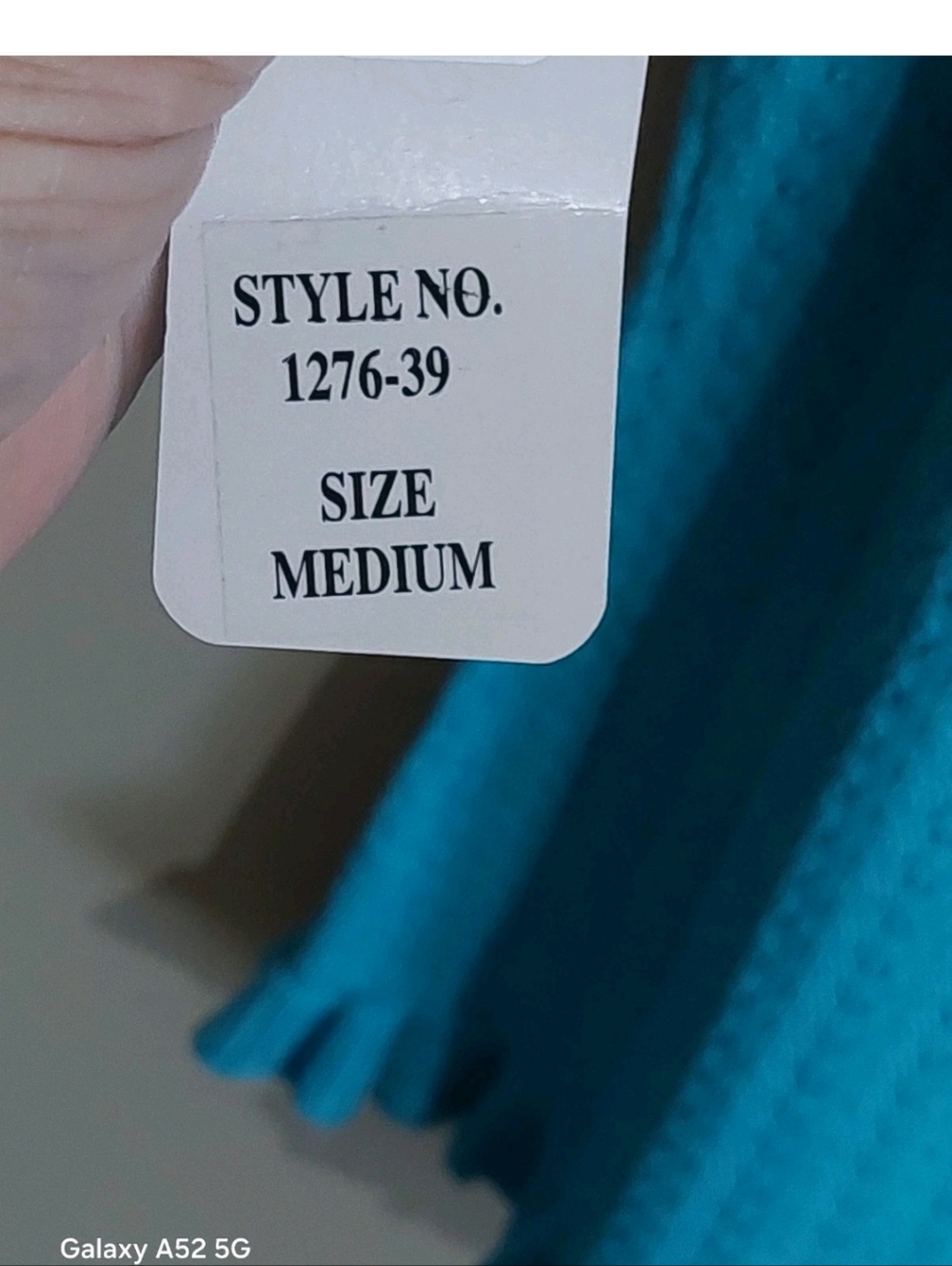 Blue Ruffle Trim Tank Top - Women's - Picture 3 of 6
